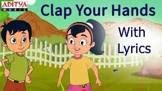 Thumbnail: Clap Your Hands with Lyrics || Popular English Nursery Rhymes for Kids