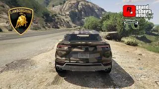 Thumbnail: Lamborghini Urus | GTA V Real Life Mods | Vehicle TestDrive | GTA 5 Gameplay @ 60FPS