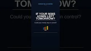 Thumbnail: If your charity’s Microsoft 365 admin left tomorrow, could someone else securely take control?