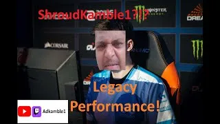 Thumbnail: LEGACY Premier game performance for Adkamble1
