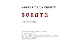 Thumbnail: Piano Sonata, Op.12 - Movement I (premiere)