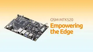 Thumbnail: Next-Gen Edge AI Power: 45x45mm ADLINK OSM-MTK520 Computer-on-Module