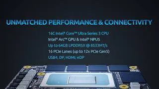 Thumbnail: Next-Gen Edge AI Power: ADLINK COM-HPC-mPTL based on Intel® Core™ Ultra Series 3