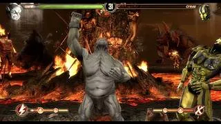 Thumbnail: #1213 Mortal Kombat 9 (STEAM) Unplayable Characters (6/12): Oni playthrough
