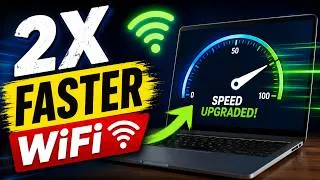 Thumbnail: How to Increase Your Internet Speed | Increase WiFi Speed on Windows Laptop