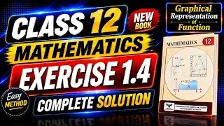 Thumbnail: Class 12th Math New Book Exercise 1.4 | 2nd Year Math Exercise 1.4 | Ex 1.4 Class 12 maths