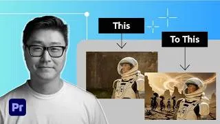Thumbnail: Swap Any Background in Premiere With AI, No Green Screen Needed | Adobe Video