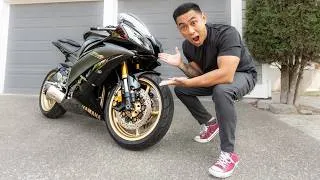 Thumbnail: I bought a Yamaha R6 (dream bike)