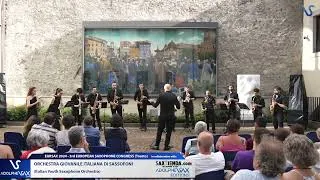 Thumbnail: EURSAX 2024 - Orchestra Giovenile Italiana di Sassofoni plays Marcha Burlesca by Manuel Palau