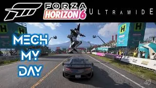 Thumbnail: Forza Horizon 6 - Mech My Day Race - Ultrawide Screen Gameplay