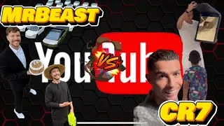 Thumbnail: CRISTIANO RONALDO 🐐 LA NUEVA COMPETENCIA DE MRBEAST 🐆 #creador #canal #youtube #video #cr7 #mrbeast