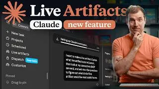 Thumbnail: Claude Live Artifacts a new way to build Realtime Dashboards