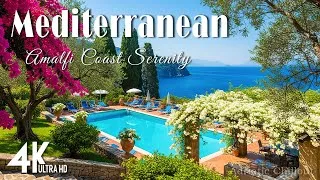 Thumbnail: 🌊 Italian Coastal Serenity & Mediterranean Calm in Italy Ambience in 4K 🎶 Italian Music 🎶