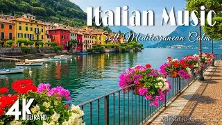 Thumbnail: 🌊 Soft Mediterranean Calm 🇮🇹 Gentle Amalfi Coast & Lake Como Ambience in 4K🎶 Mediterranean Music🎶
