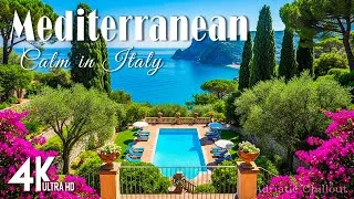 Thumbnail: 🌊 Mediterranean Calm in Italy 🇮🇹 Amalfi Coast & Lake Como Relaxing Atmosphere 🎶 Gentle Guitar Music