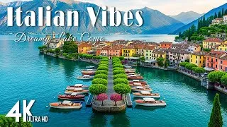 Thumbnail: Chill Mediterranean Music & Italian Vibes 🏡🌊 Dreamy Lake Como Ambience in 4K & Italian Coastal Views