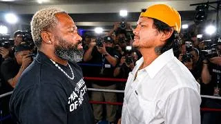 Thumbnail: Adrien Broner & Marcos Maidana First Face-Off For Their Rematch! 💪🏾🥊