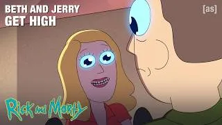 Thumbnail: Beth and Jerry Get High | Rick and Morty | adult swim