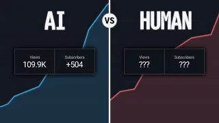 Thumbnail: I Challenged AI to Create a Better YouTube Channel Than Me... Here's What Happened