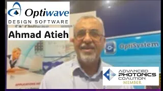 Thumbnail: Ahmad Atieh of Optiwave discusses their OptiSpice and OptiSystem Software at OFC 2024