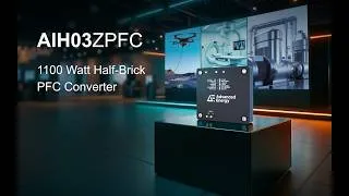 Thumbnail: AIH03ZPFC Module - 1100 W in a Half-Brick Form Factor