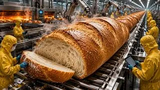 Thumbnail: Inside a High-Tech Bread Factory: Automated Bread Production Process