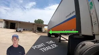 Thumbnail: Truck Backing Episode 13: Keep it simple - Use all of your space and Point the Trailer at the Dock