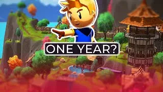 Thumbnail: 1 Year Making My First Open World Game (my regrets & my progress)