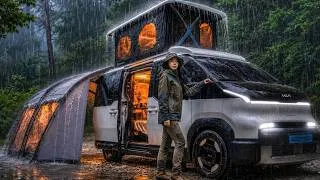 Thumbnail: Rainy Van Life: Aesthetic Forest Camping & Outdoor Style 🏕️✨