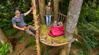 Thumbnail: We Built a Life-Sized Eagle’s Nest Tree Fort in the Woods