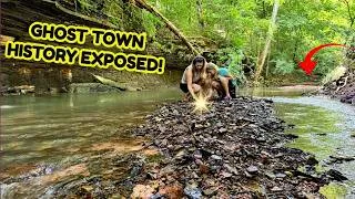 Thumbnail: This River Bank Collapsed EXPOSING a River Treasure Hunter's PARADISE! Ghost Town Mudlarking!