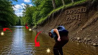 Thumbnail: Heartbreak After the Flood! River Treasure Hunter searches for Lost Ghost Town History!