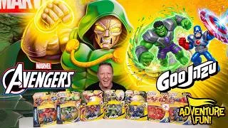 Thumbnail: 7 Marvel Avengers Doomsday Heroes of Goo Jit Zu including Doctor Doom Adventure Fun Toy review!