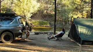 Thumbnail: Cozy Camping by the River with our Dog | Peaceful and Relaxing Nature ASMR