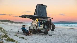 Thumbnail: Serene Beach Camping in a Secluded Paradise | Total Relaxation, Nature ASMR
