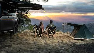 Thumbnail: Relaxing Camping with Perfect Mountain Views | Epic Sunset, Nature ASMR