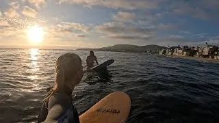 Thumbnail: Sunset Surf in Laguna Beach California