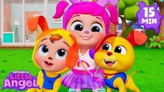 Thumbnail: Baby John Acts Like Bingo 🐶 Little Angel Nursery Rhymes | Fun For Kids