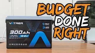 Thumbnail: Stop Overpaying for RV Lithium: The 300Ah 12V Battery You Actually Need | Vatrer Review