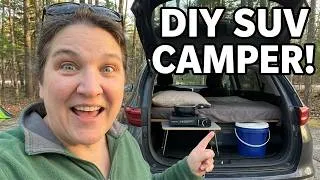 Thumbnail: DIY Kia Sportage Camper | Bed, Kitchen, Bathroom in One SUV