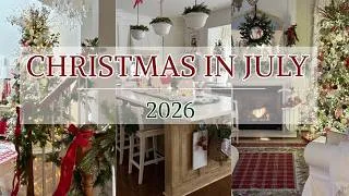 Thumbnail: CHRISTMAS IN JULY 2026 🎄 Cozy Christmas Home Tour 🎄 Holiday Decorating Ideas