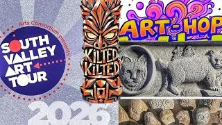 Thumbnail: South Valley Art hop with the Kiltedtiki 🗿& the best tacos 🌮