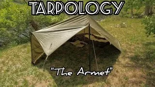 Thumbnail: Tarpology -The Armet Tarp Shelter - Multiple Setup Options - Open and Fully Enclosed w/4x4m Tarp 