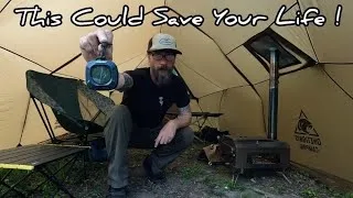 Thumbnail: Must Have Gear For Hot Tent Safety - Feat. @Itehil 3 in 1 Carbon Monoxide Detector 