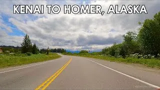 Thumbnail: Scenic Drive to the End of the Road in 4K! Kenai to Homer, Alaska 4K drive | S12 E11