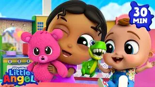 Thumbnail: Sharing Is Caring Table Manners |  Little Angel Full Episode | Adventure Time: Learn & Explore