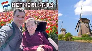 Thumbnail: The Best Netherlands Spring Road Trip 🌷 | Tulips, Windmills & Accessible Travel [CC]