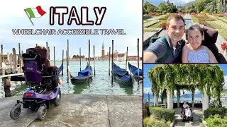 Thumbnail: Venice in a Wheelchair 🇮🇹 Our EPIC Accessible Road Trip across Italy! [CC]