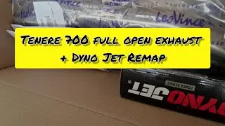 Thumbnail: Tenere 700 Full Open Exhaust System and Dyno Jet Map installation.