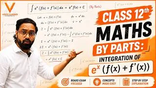 Thumbnail: Class 12 Maths | Integration by Parts | ∫eˣ(f(x)+f′(x)) dx | Special Formula | CBSE